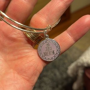 "Alex & Ani" Just breathe bracelet